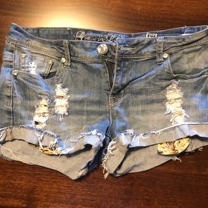 Jean shorts